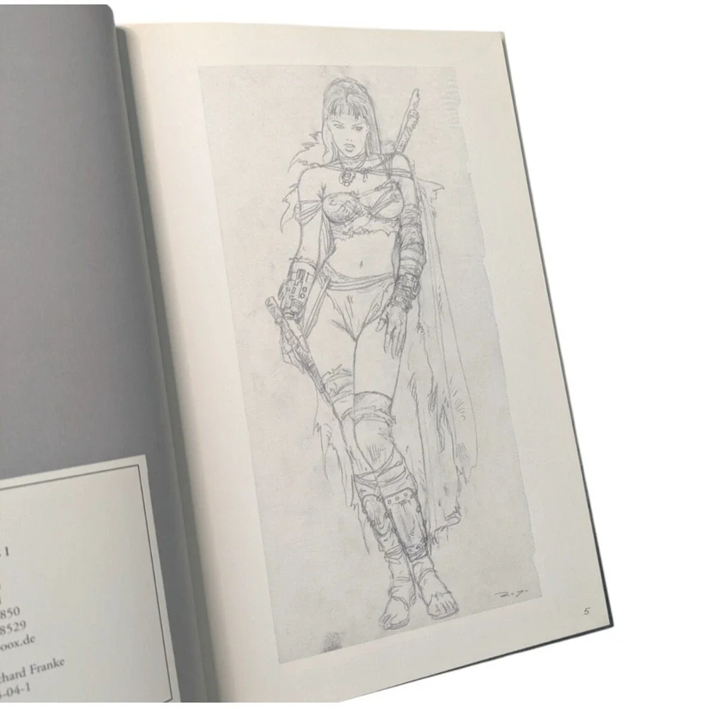 Luis Royo Conceptions Volume I Fantasy Adults Only Sketch Book German Edition